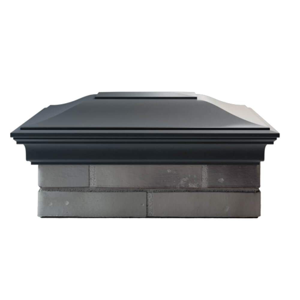 Колпак Zking Монблан Серый на столб 2х1.5 кирпича (515х385мм) в Саяногорске фото