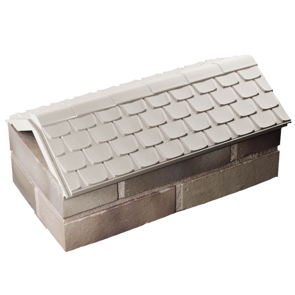 Парапет Zking Эльбрус Бежевый с посадкой на 1 кирпич (255мм) в Саяногорске фото