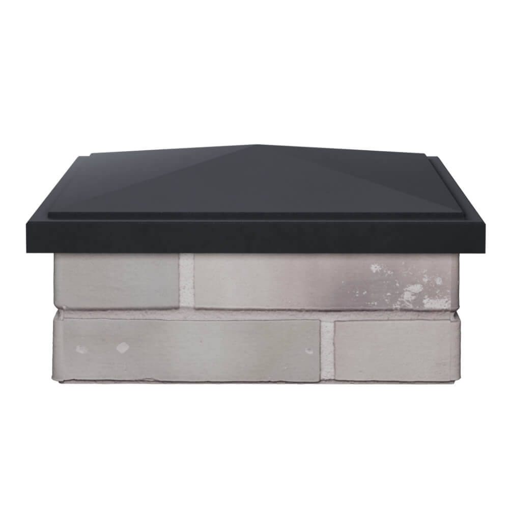 Колпак Zking БонаМоно Серый на столб 1.5х1.5 кирпича (385х385, 400х400мм) Саяногорск фото