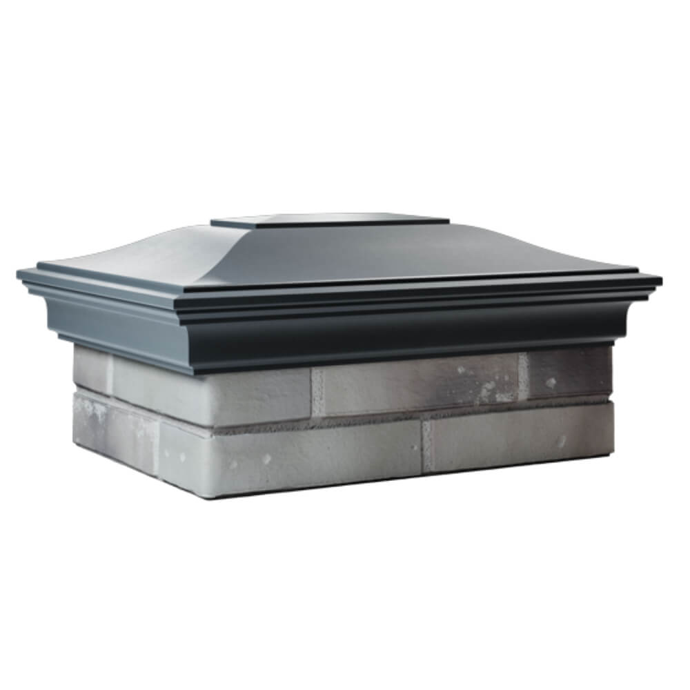 Колпак Zking Монблан Серый на столб 2х1.5 кирпича (515х385мм) в Саяногорске фото