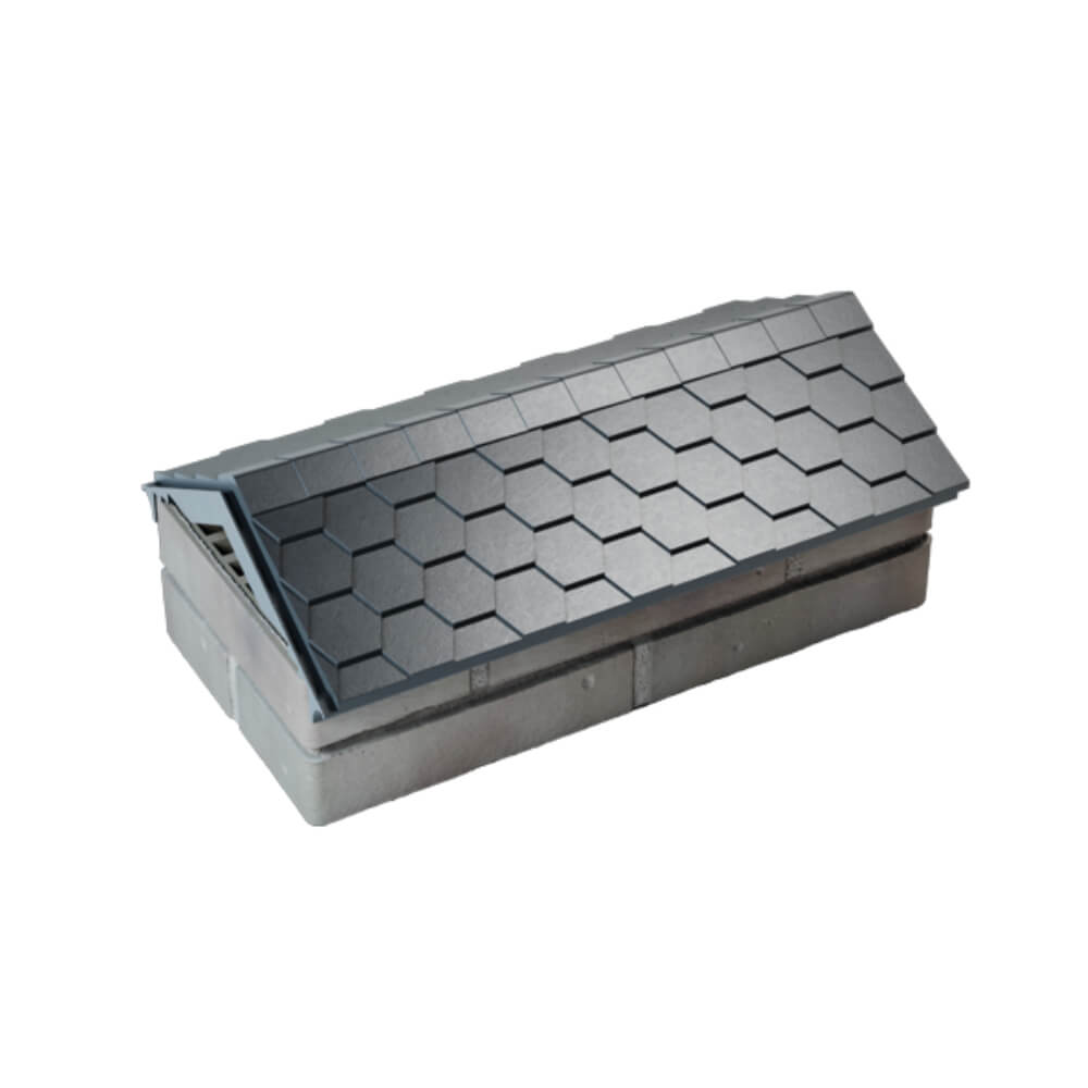 Парапет Zking Эверест Серый с посадкой на 1 кирпич (200/225/255мм) в Саяногорске фото