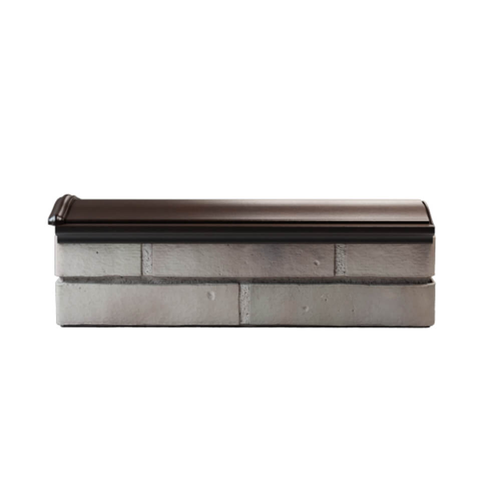 Парапет Zking Монблан Коричневый посадка на 0.5 кирпича (130мм) в Саяногорске фото