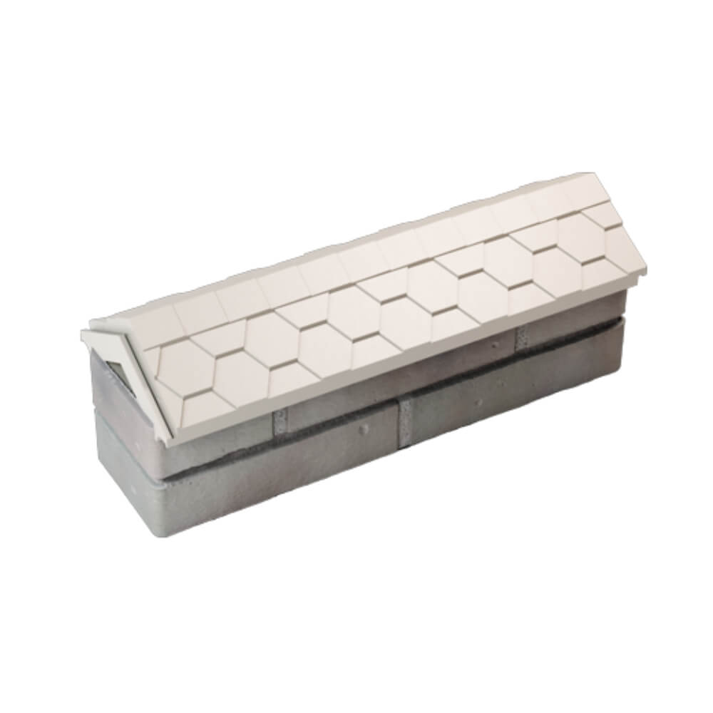 Парапет Zking Эверест Бежевый с посадкой на 0.5 кирпича (130мм) в Саяногорске фото