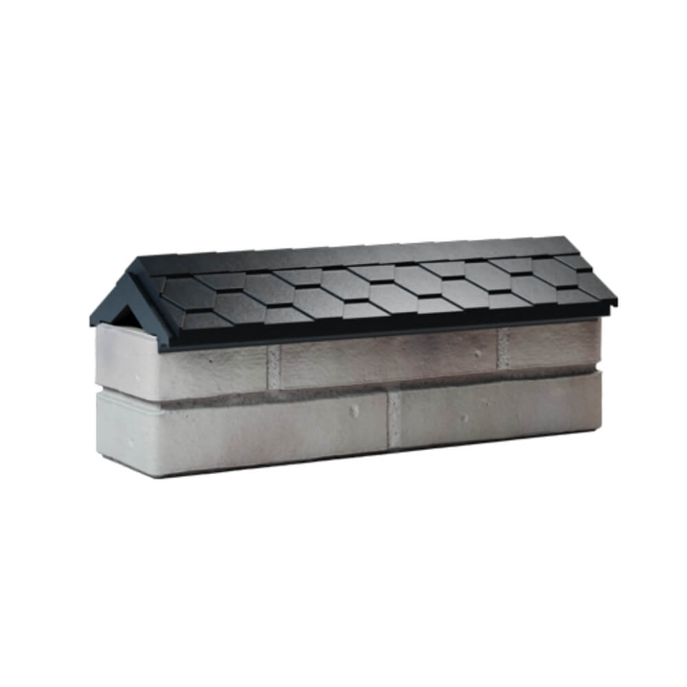 Парапет Zking Эверест Черный с посадкой на 0.5 кирпича (130мм) Саяногорск фото