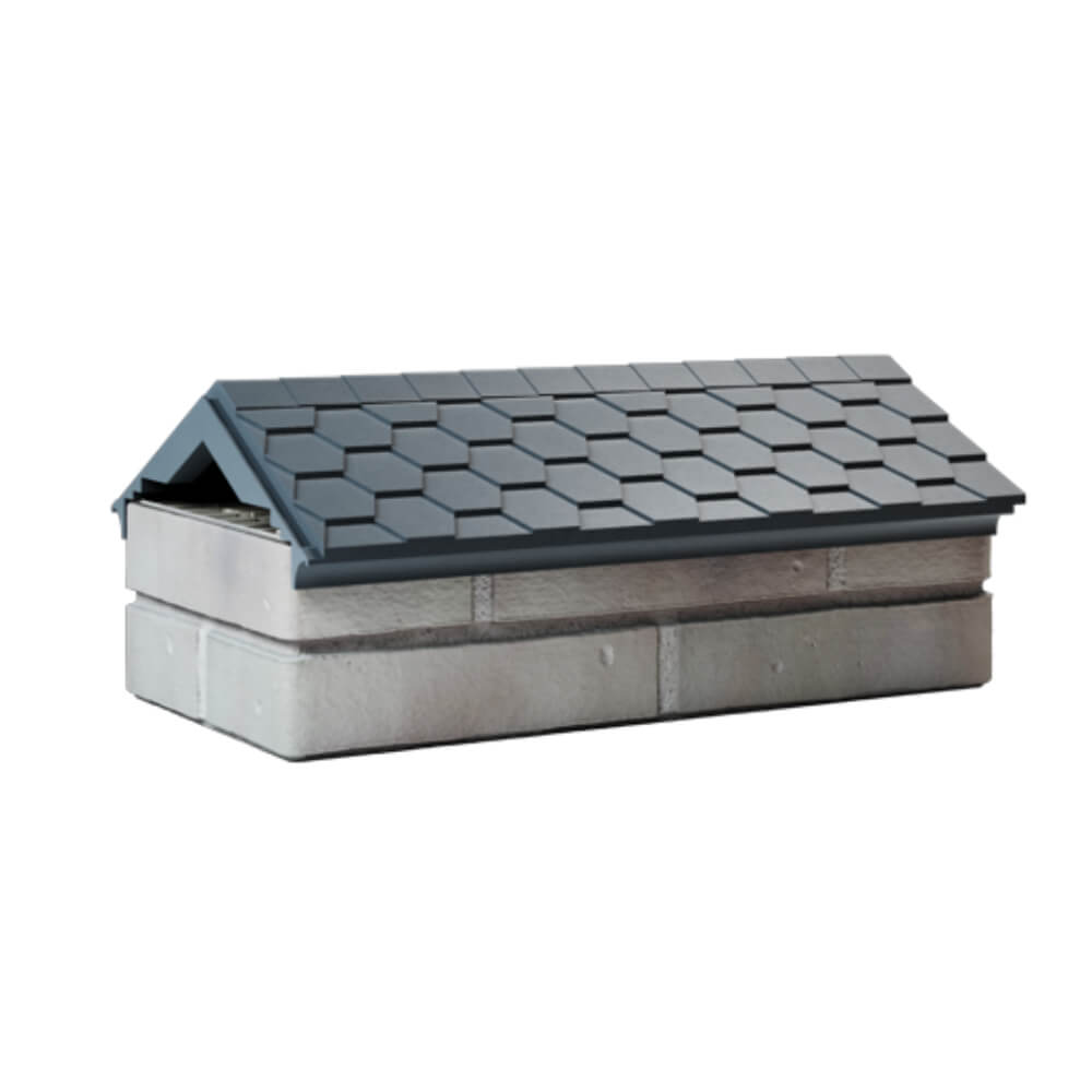 Парапет Zking Эверест Серый с посадкой на 1 кирпич (200/225/255мм) Саяногорск фото