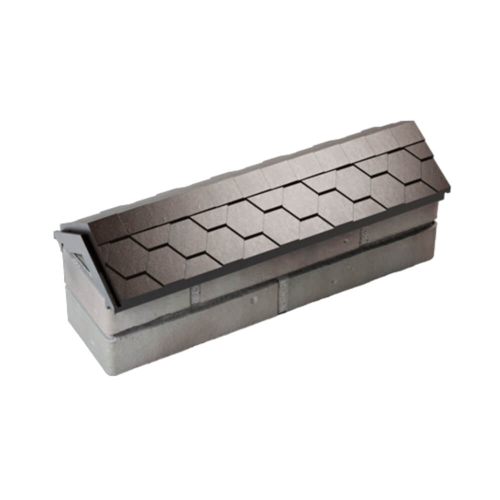 Парапет Zking Эверест Коричневый с посадкой на 0.5 кирпича (130мм) в Саяногорске фото