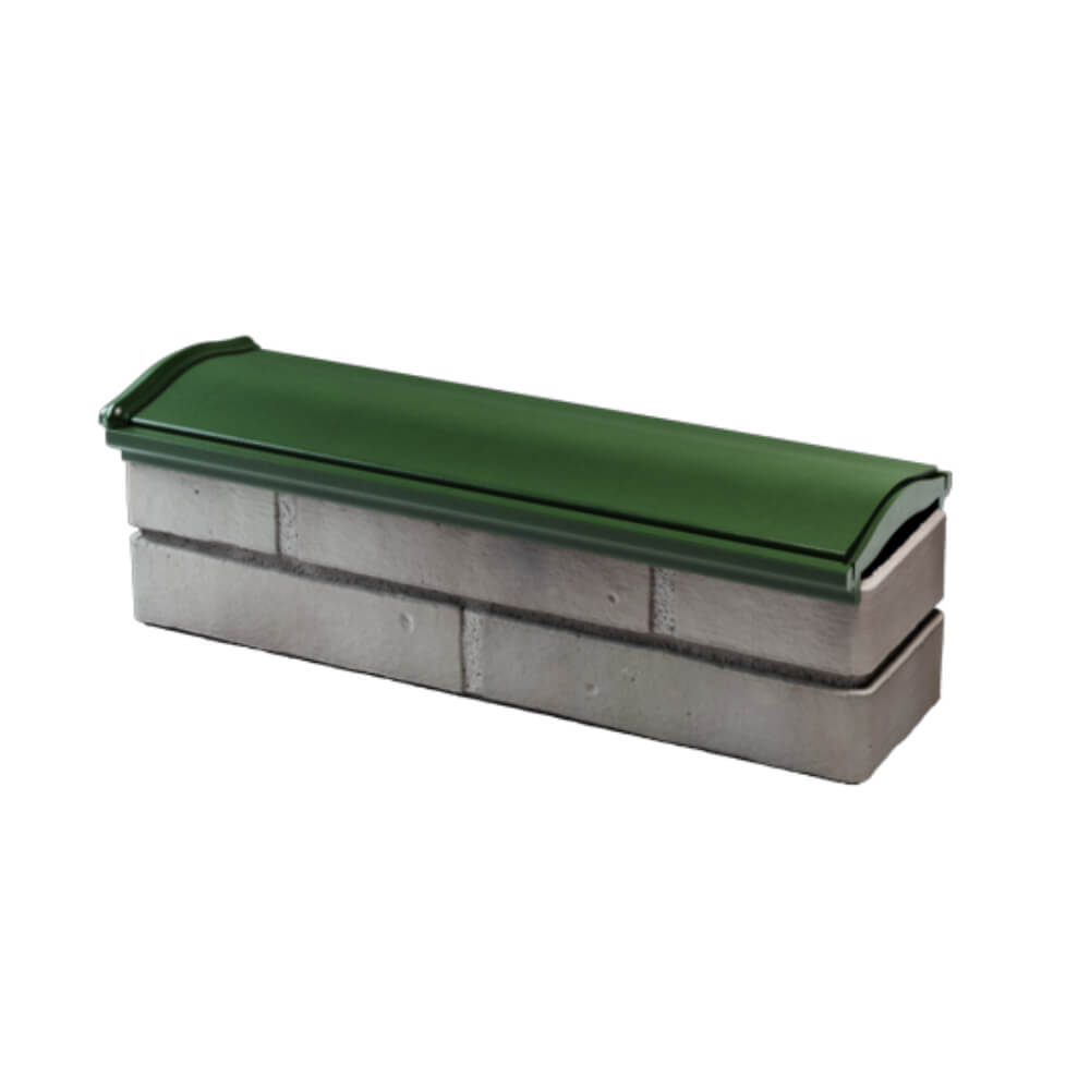 Парапет Zking Монблан Зеленый посадка на 0.5 кирпича (130мм) в Саяногорске фото