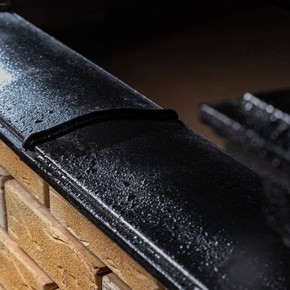 Парапет Zking Монблан Черный посадка на 0.5 кирпича (130мм) в Саяногорске фото