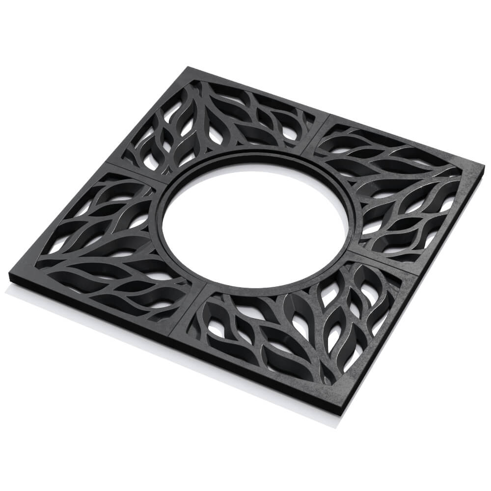 Приствольная решетка для дерева ZKING CRUST 1.2х1.2м Черная в Саяногорске фото