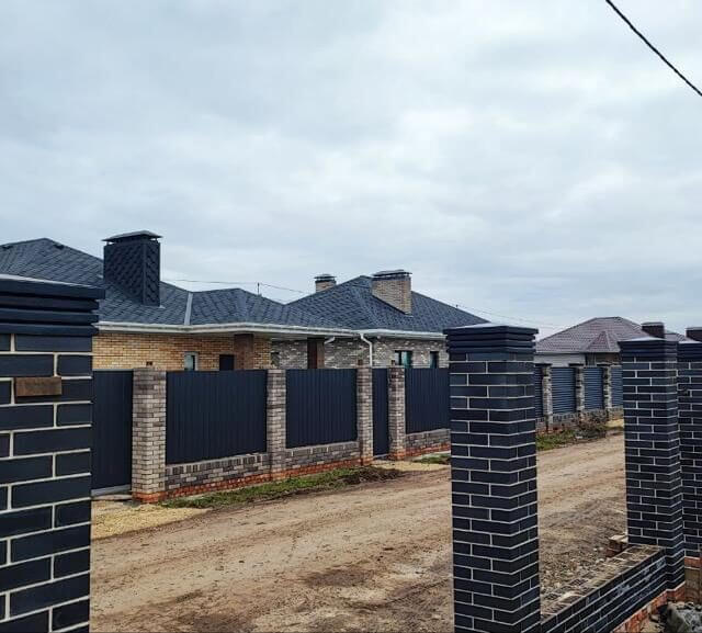 Колпак Zking Бона ХайТек Серый на столб 1.5х1.5 кирпича (385х385мм) в Саяногорске фото