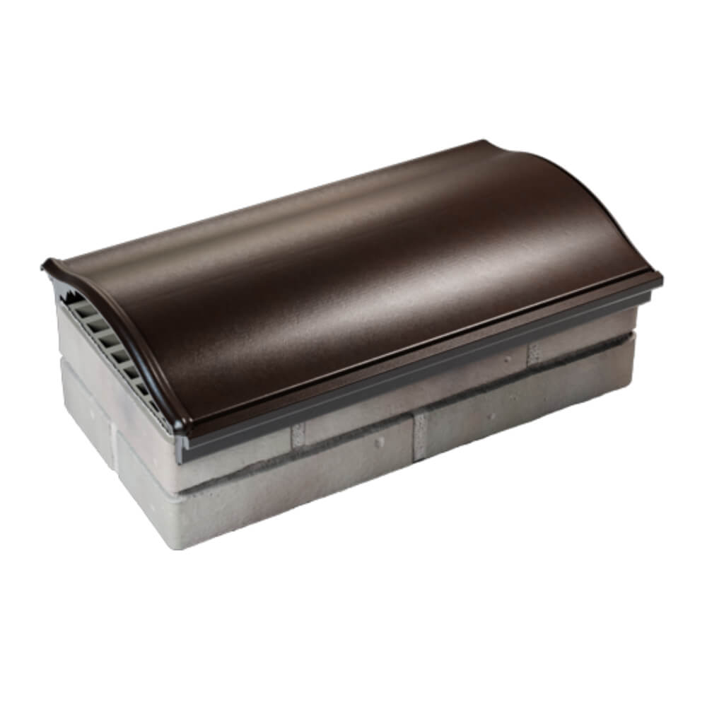 Парапет Zking Монблан Коричневый посадка на 1 кирпич (200/225/255мм) в Саяногорске фото