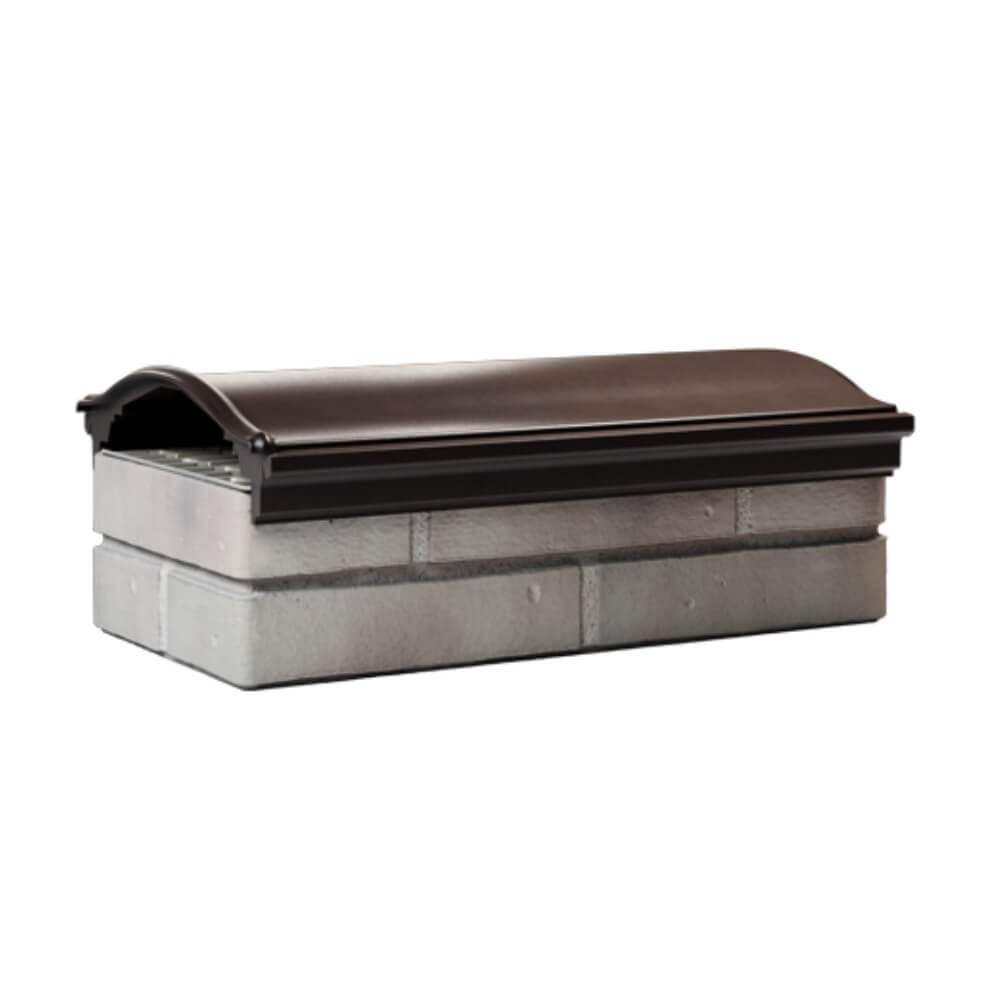 Парапет Zking Монблан Коричневый посадка на 1 кирпич (200/225/255мм) Саяногорск фото