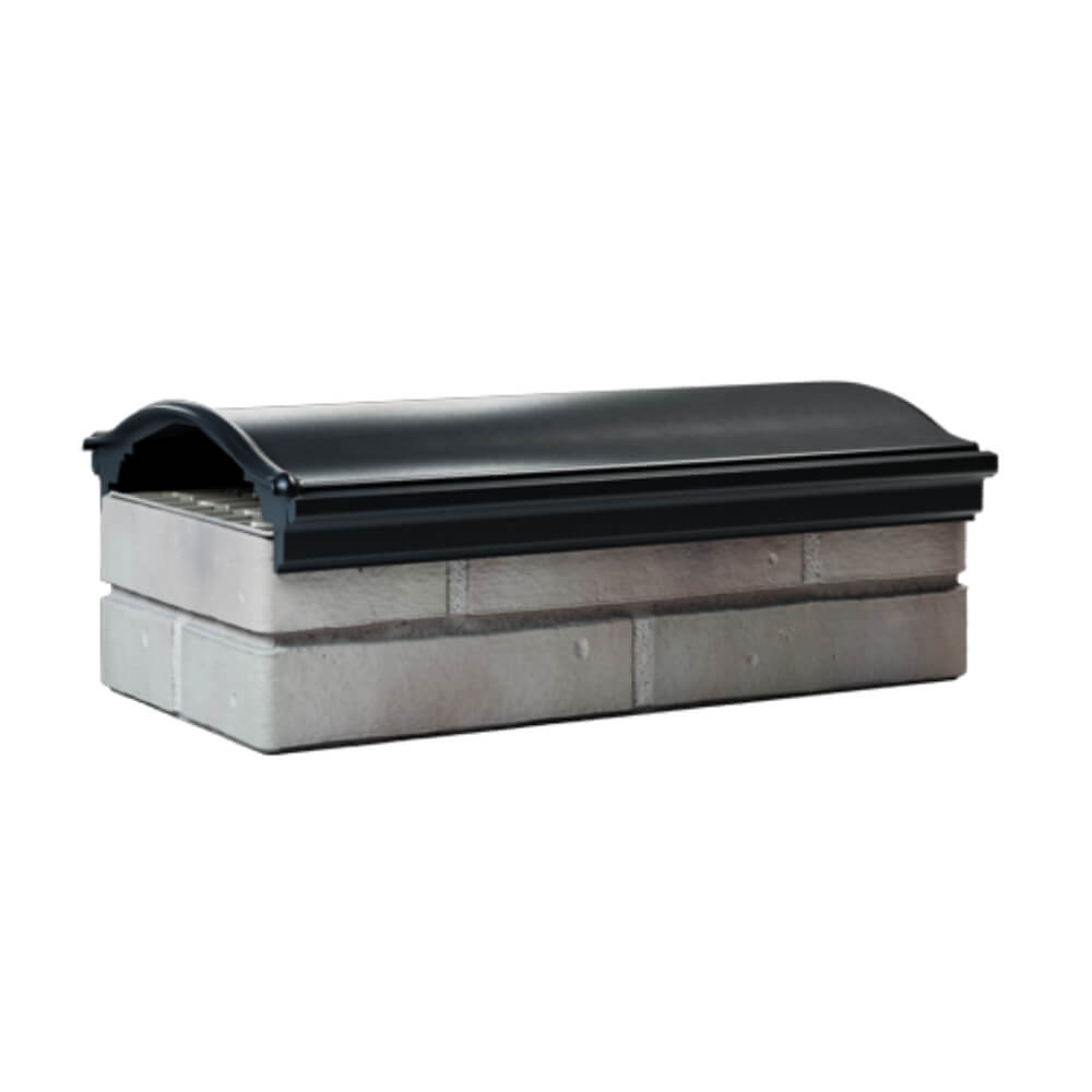 Парапет Zking Монблан Черный посадка на 1 кирпич (200/225/255мм) Саяногорск фото