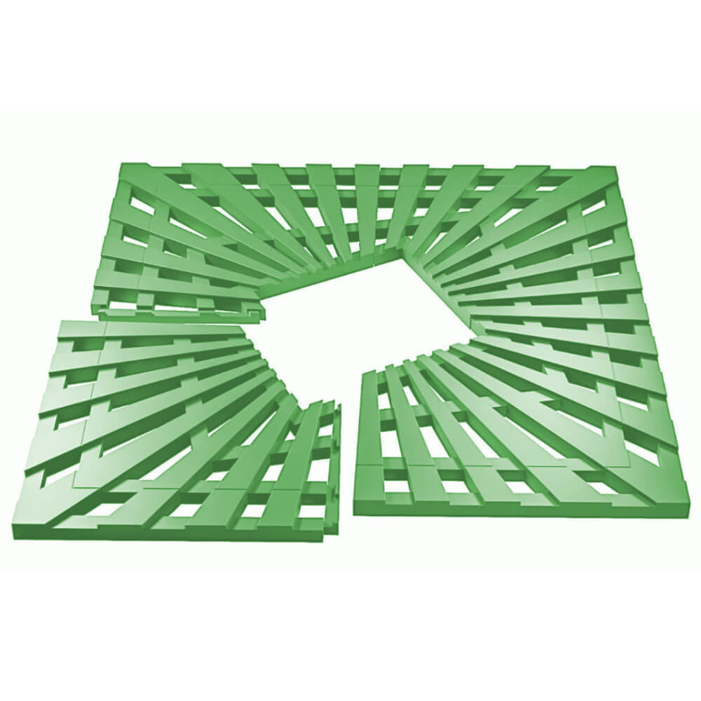 Приствольная решетка для дерева ZKING ATMOSPHERE 1.2х1.2м Зеленая в Саяногорске фото