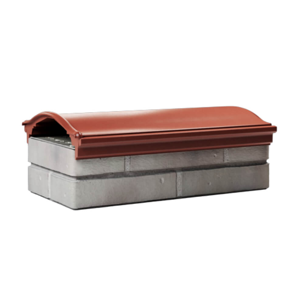 Парапет Zking Монблан Красный посадка на 1 кирпич (200/225/255мм) Саяногорск фото