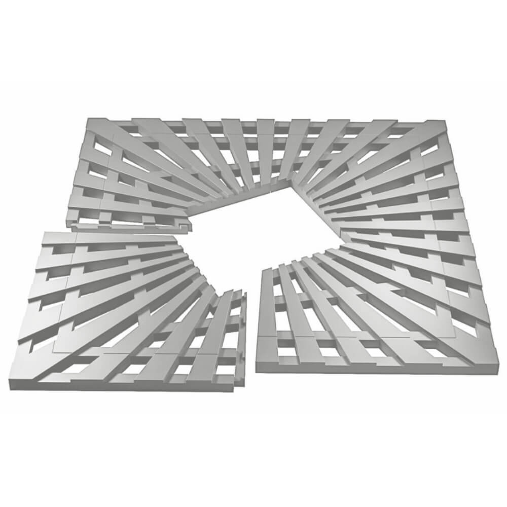 Приствольная решетка для дерева ZKING ATMOSPHERE 1.2х1.2м Бежевая в Саяногорске фото