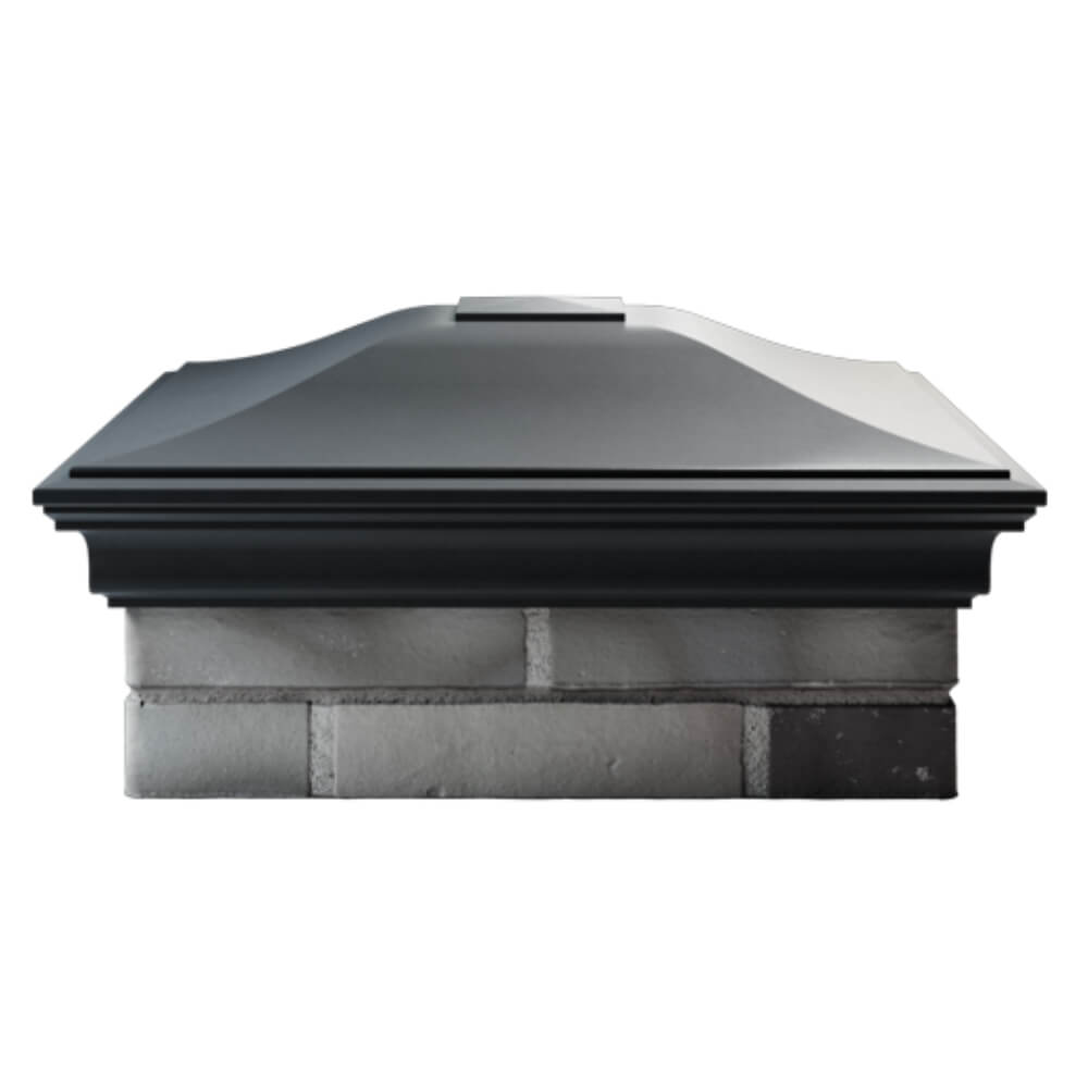 Колпак Zking Монблан Серый на столб 2х2 кирпича (515х515мм) в Саяногорске фото