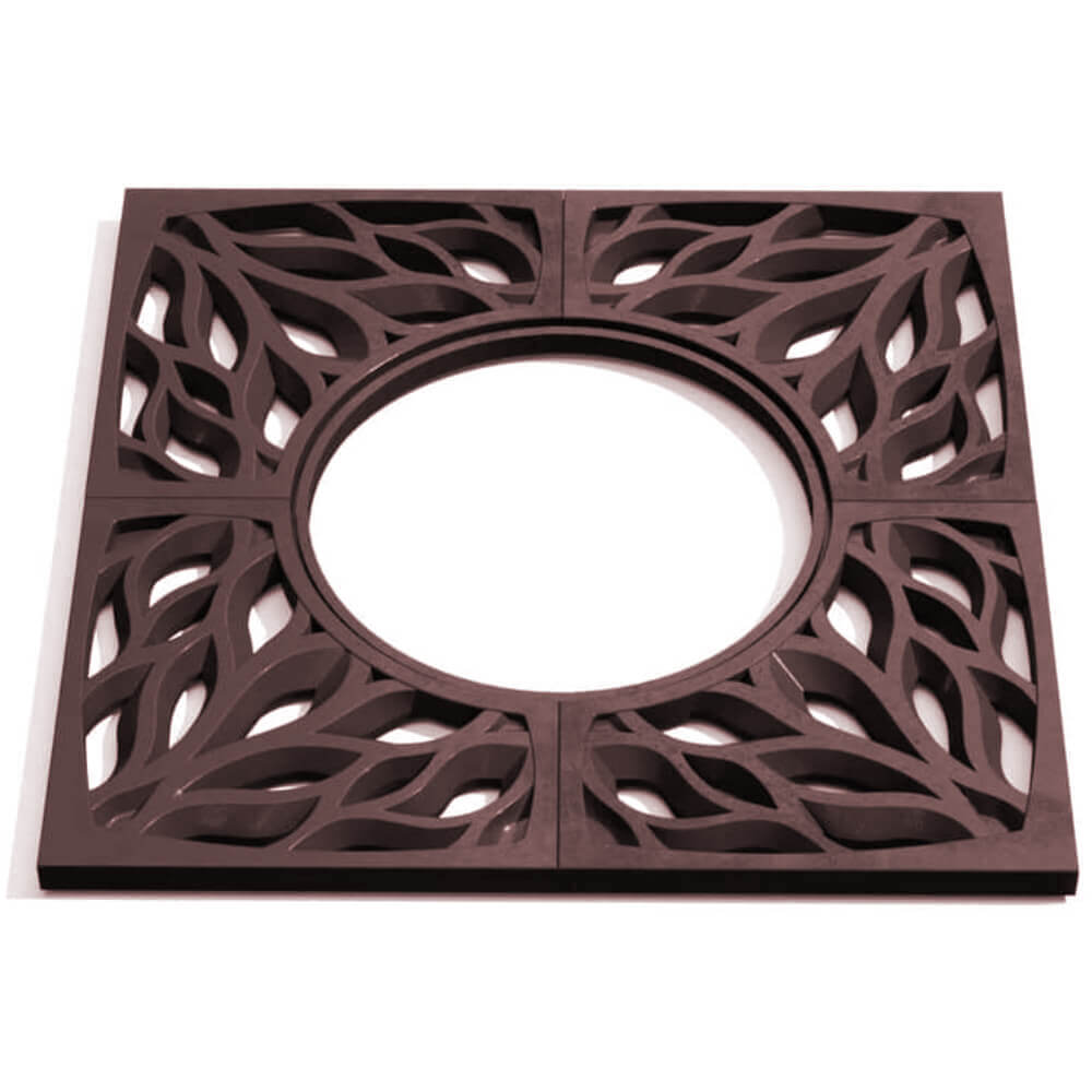 Приствольная решетка для дерева ZKING CRUST 1.2х1.2м Коричневая Саяногорск фото