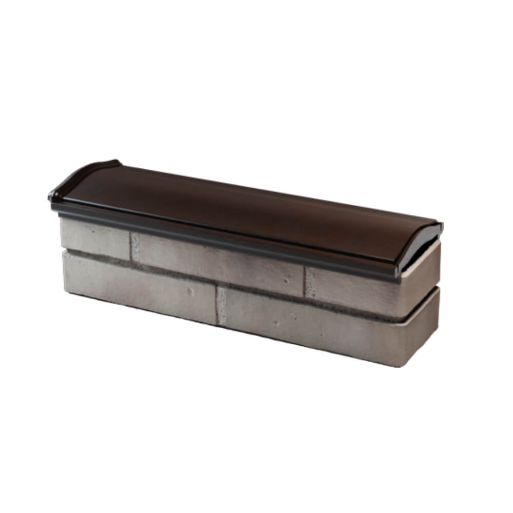 Парапет Zking Монблан Коричневый посадка на 0.5 кирпича (130мм) в Саяногорске фото