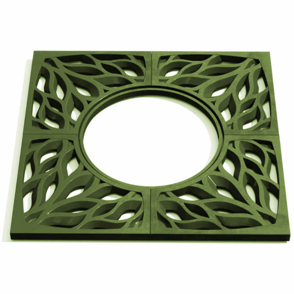 Приствольная решетка для дерева ZKING CRUST 1.2х1.2м Зеленая Саяногорск фото