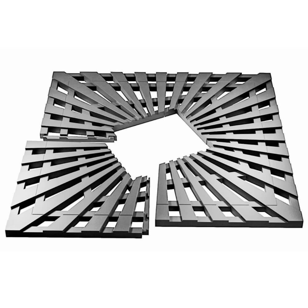 Приствольная решетка для дерева ZKING ATMOSPHERE 1.2х1.2м Серая в Саяногорске фото