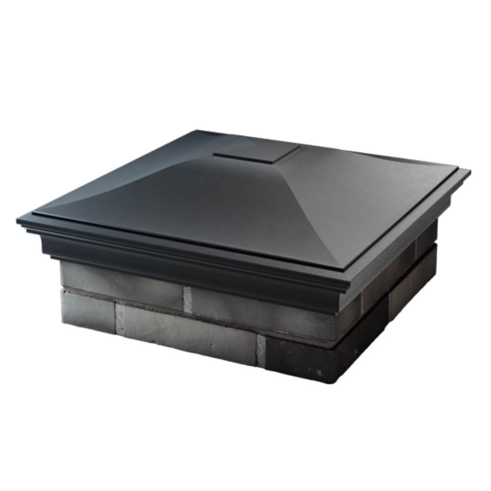 Колпак Zking Монблан Серый на столб 2х2 кирпича (515х515мм) в Саяногорске фото