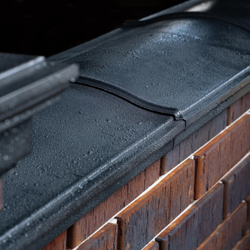 Парапет Zking Монблан Черный посадка на 0.5 кирпича (130мм) в Саяногорске фото