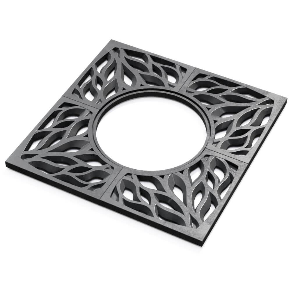 Приствольная решетка для дерева ZKING CRUST 1.2х1.2м Серая в Саяногорске фото