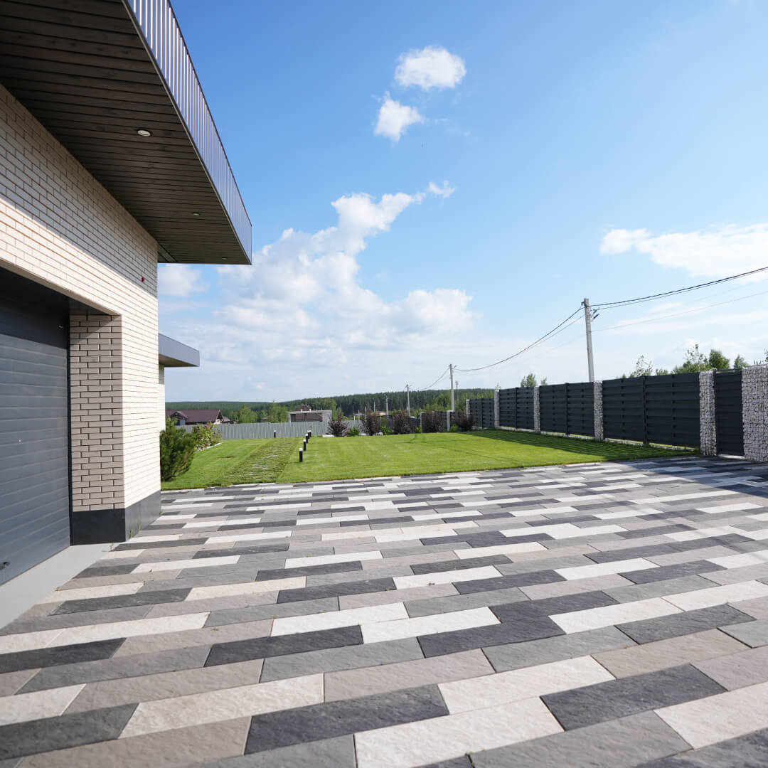 Шаговая плита STONE Графитовый Серый 990х330х55мм в Саяногорске фото